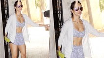 Malaika Arora looks beautiful with abs outside gym | Boldsky