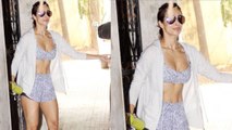 Malaika Arora flaunts her abs outside gym; Check Out | FilmiBeat