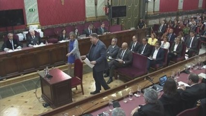 El "procés", visto para sentencia