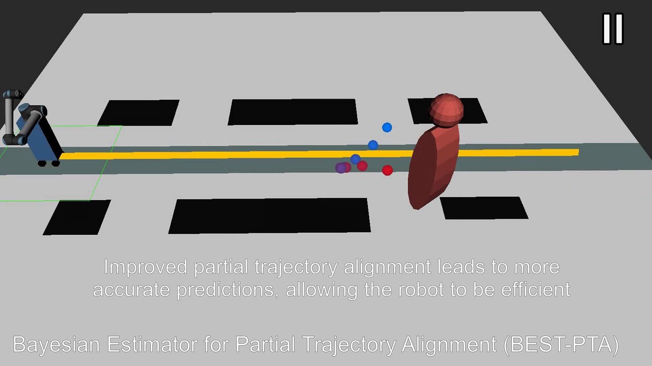 Bayesian Estimator for Partial Trajectory Alignment (1080p)