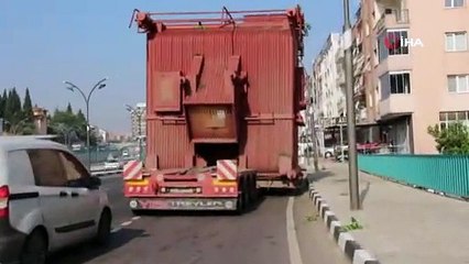 Dev buhar kazanı için trafik seferberliği
