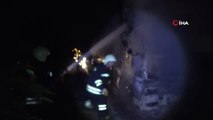 Kiraz yüklü tır seyir halinde alev aldı, Moldova uyruklu tır şoförü aracının yanışını böyle kaydetti