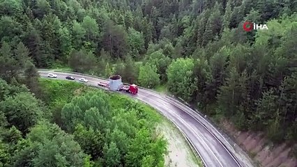 Sis, doğayla birlikte eşsiz manzara sunuyor