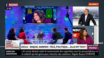 EXCLU - Raquel Garrido parle de ses contacts avec Laurent Ruquier et Cyril Hanouna pour être chroniqueuse dans des émissions à la rentrée - VIDEO