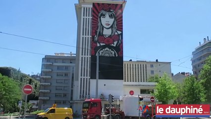 Shepard Fairey nous explique le sens de sa fresque à Grenoble