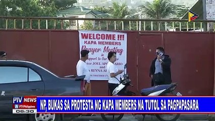 PNP, bukas sa protesta ng KAPA members na tutol sa pagpapasara