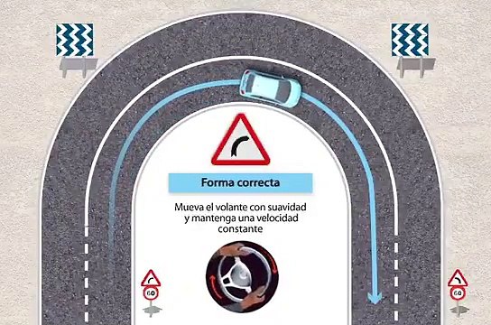 VÍDEO: Las claves para saber cómo tomar una curva cerrada sin riesgo