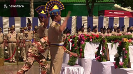 Funeral for Indian soldiers killed in rebel ambush in Kashmir