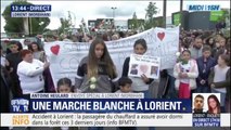 Lorient: une marche blanche en hommage aux enfants percutés par un chauffard