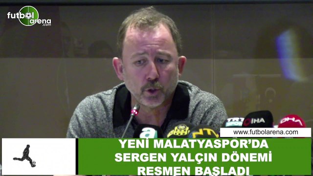 Sergen Yalçın: 7-8 transfer yapmak durumundayız