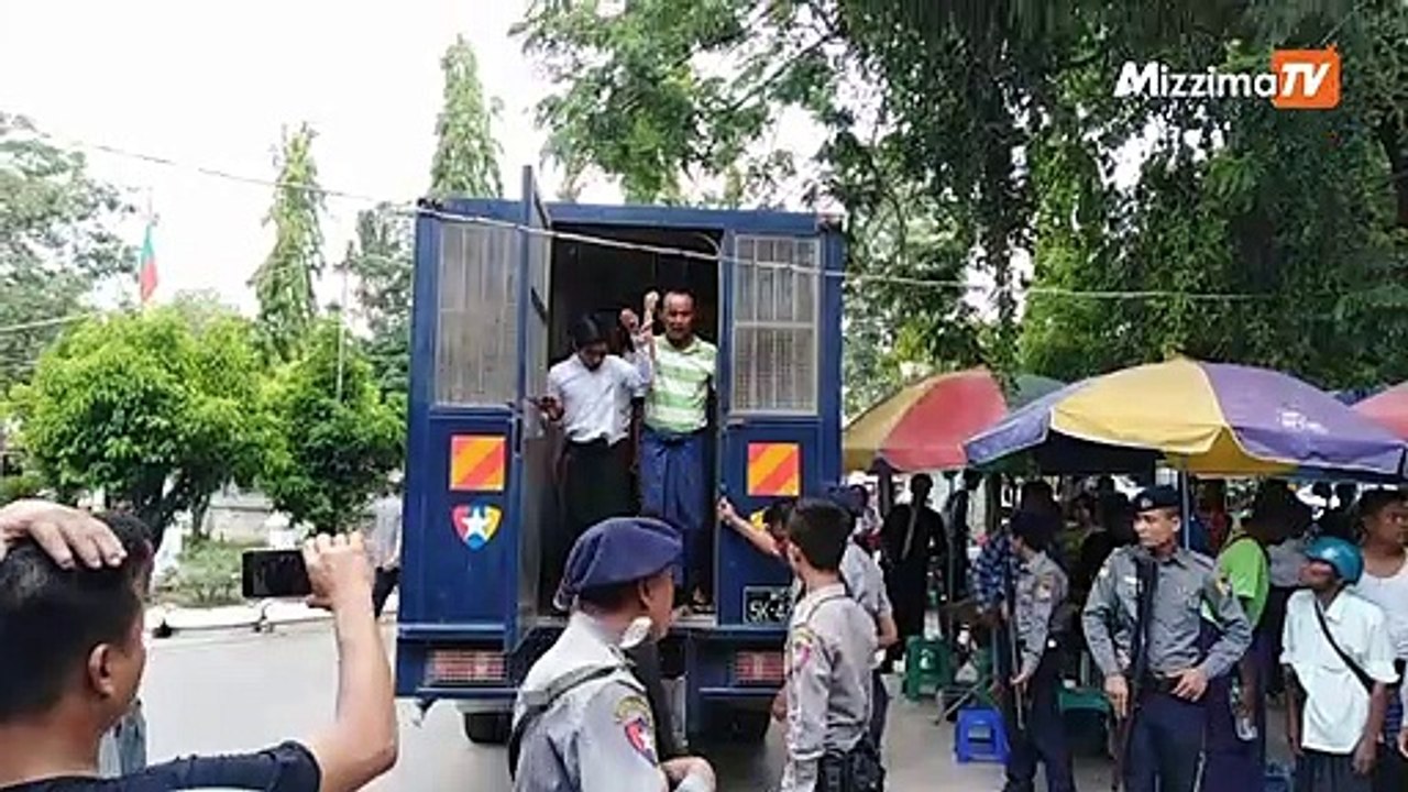 သတင္းေထာက္တစ္ဦးႏွင့္ ေအာင္သေျပရြာသား ၄၂ဦးကို ပုဒ္မ(၅)ခုျဖင့္ စြဲခ်က္တင္