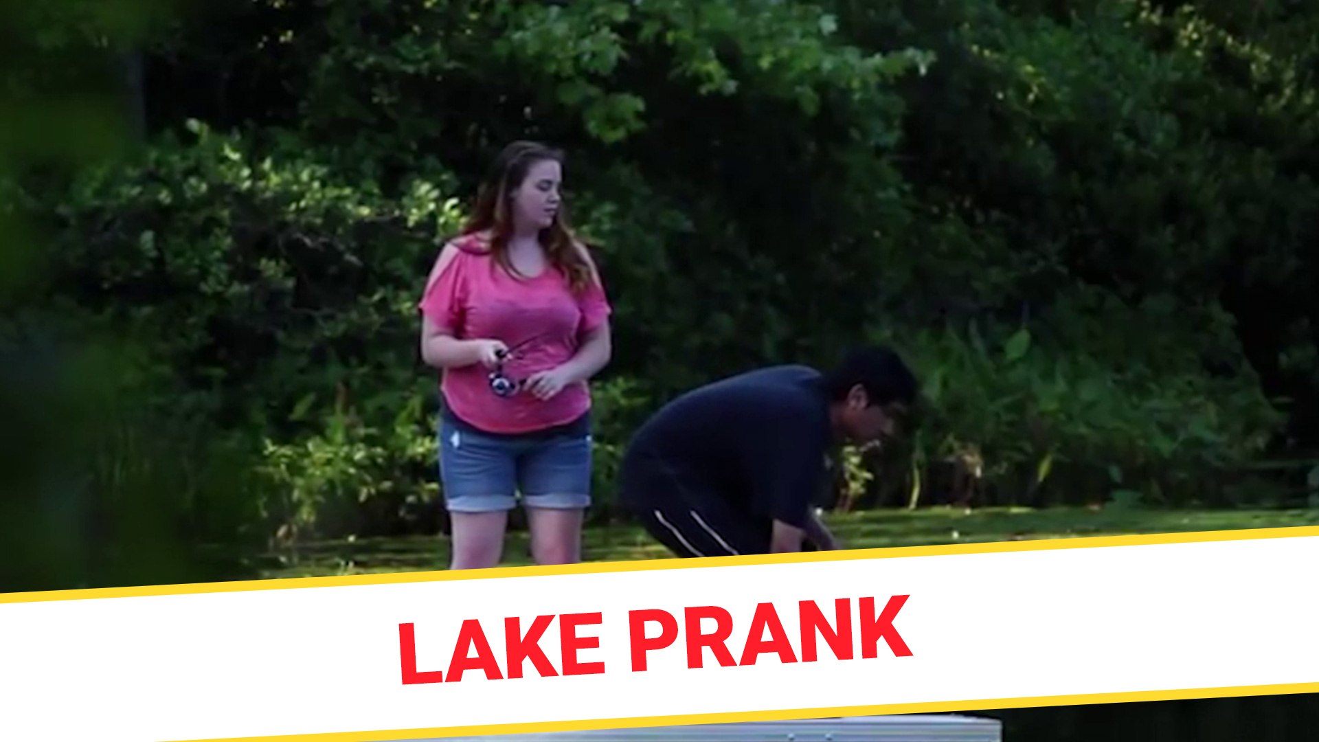 ⁣Lake Prank I Funny Prank