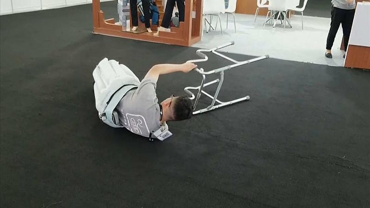 Watch: Chinese company designs wearable 'airbag' for the elderly