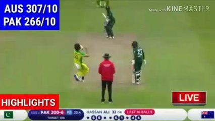 Pakistan vs Australia world cup Highlights 2019 | Pak vs Aus highlights