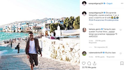 Tamara Gorro publica su posado más sensual en Grecia
