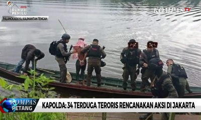Kapolda: 34 Terduga Teroris Rencanakan Aksi di Jakarta