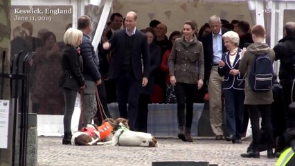 Right Now: Kate Middleton and Prince William visit Keswick, Cumbria