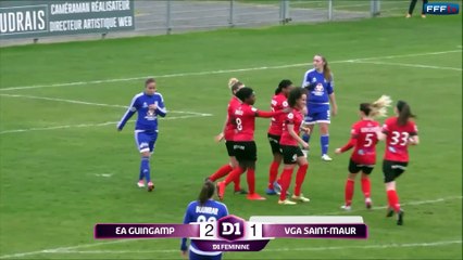 J16   EA Guingamp - VGA Saint-Maur (5-2), le résumé