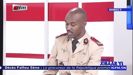 REPLAY - Xibar Yi 13h - invité : Commandant RACINE KANE - 13 Juin 2019