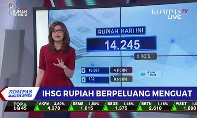 IHSG Rupiah Berpeluang Menguat