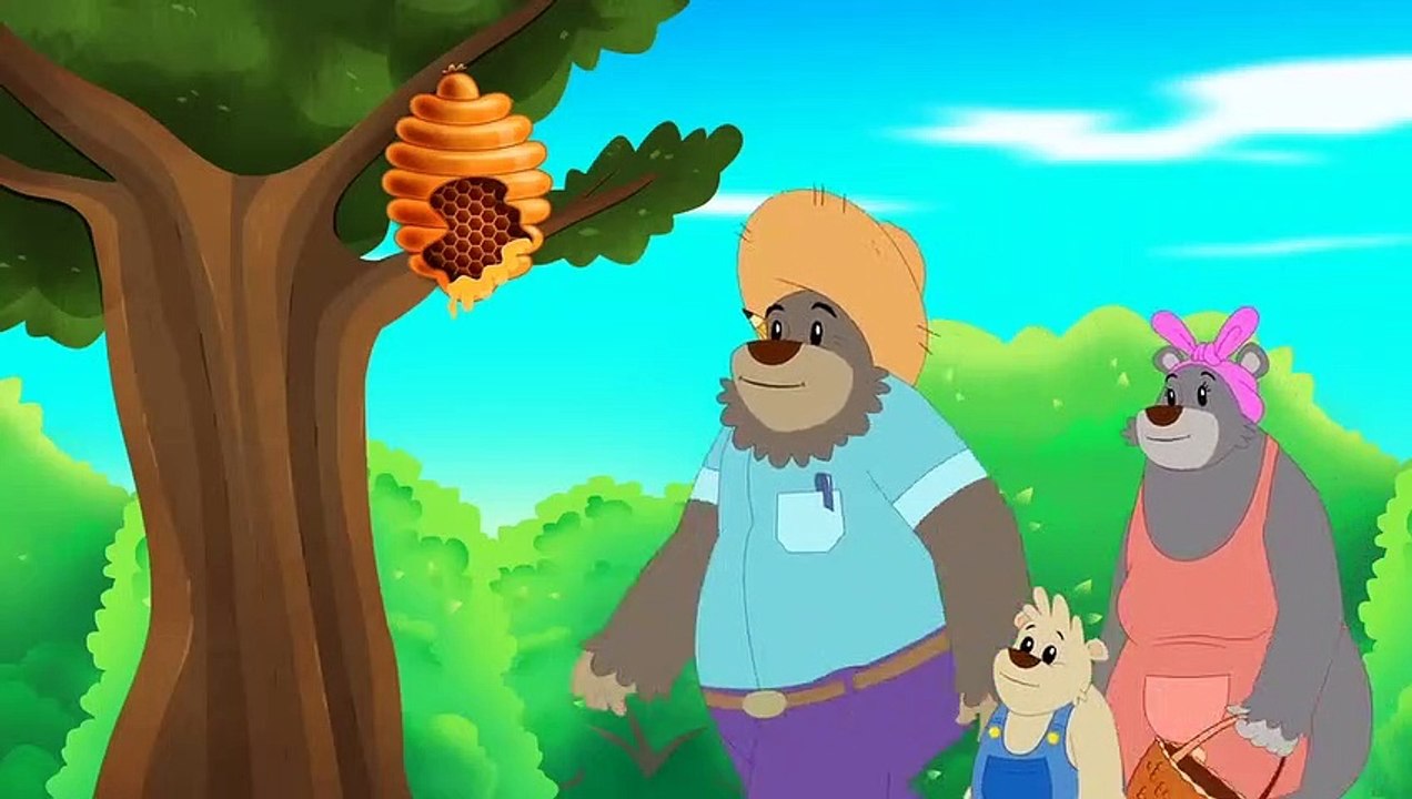 Boucle d'or et les 3 ours | dessin animé en français avec les