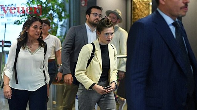 Amanda Knox Appears In Italy For The First Time Since Being Released From Prison