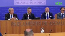 Acuerdo del Gobierno de Ciudadanos Cs y PP con VOX en Andalucía para aprobar los presupuestos