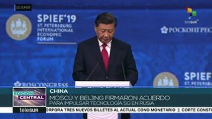 China y Rusia firman acuerdo para impulsar tecnología 5G