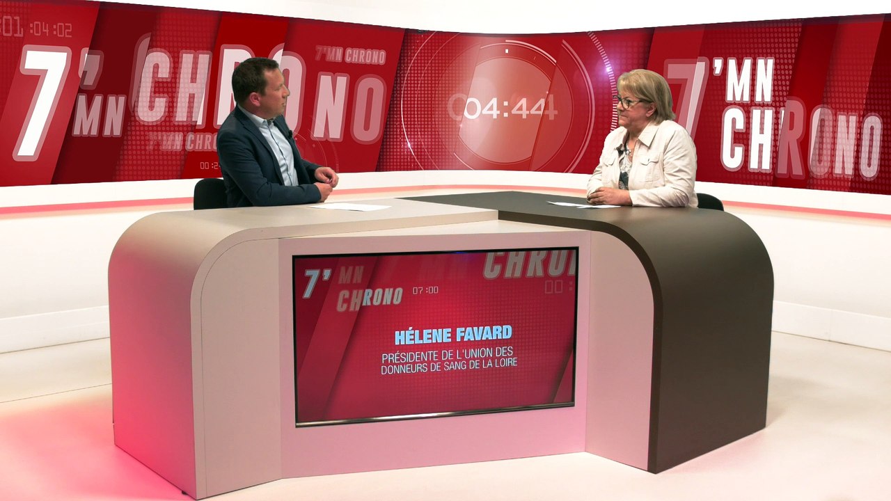 Hélène Favard, Présidente Union des donneurs de sang de la Loire