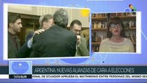 Argentina: nuevas alianzas de cara a las elecciones