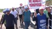 Hak - İş Konfederasyonu'nun Bolu - Ankara yürüyüşünde üçüncü gün sona erdi