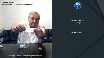 Tirage au sort Demi-Finale Coupe de la Convention 2019