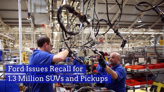 Ford Issues Recall for 1.3 Million SUVs and Pickups