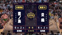 Toyonoshima vs Enho - Natsu 2019, Makuuchi - Day 9 (Abema)