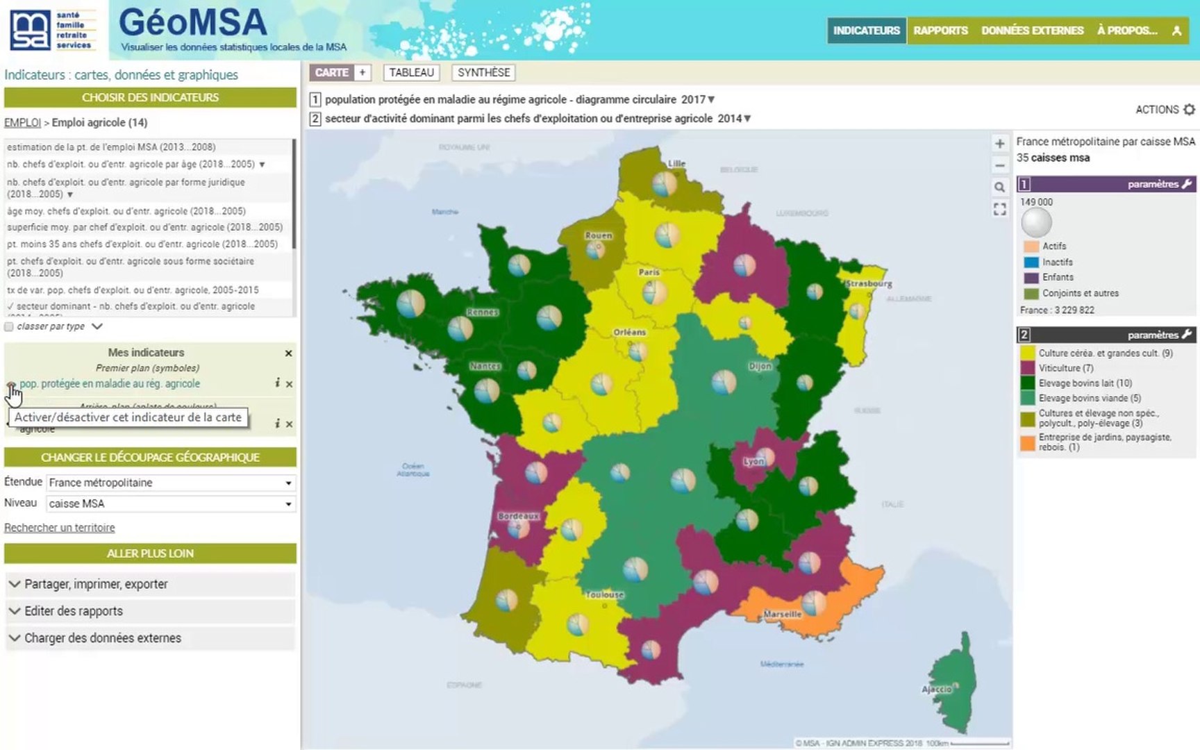 Decouvrir Geomsa Le Site De Cartographie Pour Visualiser Les Donnees Msa Video Dailymotion