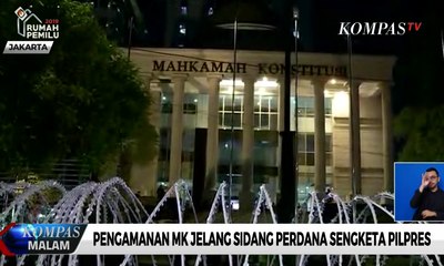 Jelang Sidang di MK, Jalan Medan Merdeka Barat Akan Ditutup
