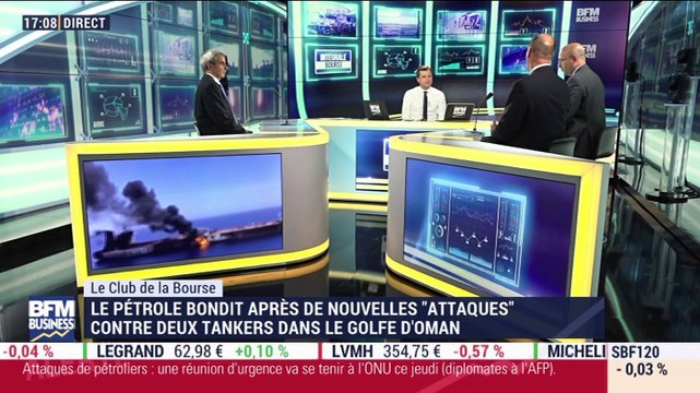 Le Club de la Bourse: Stéphane Déo, Frédéric Rollin, Gilles Bazy-Sire et Andrea Tueni - 13/06