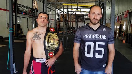 Une ceinture pour le MMA fighting Colmar