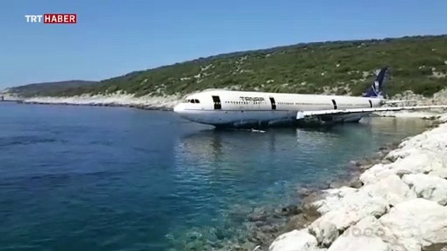 Dev yolcu uçağı Saros Körfezi’ne batırılıyor