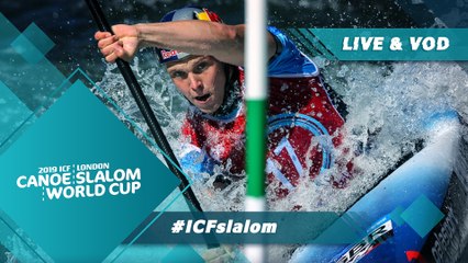 2019 ICF Canoe Slalom World Cup 1 Lee Valley United Kingdom / Heats – C1m, K1w