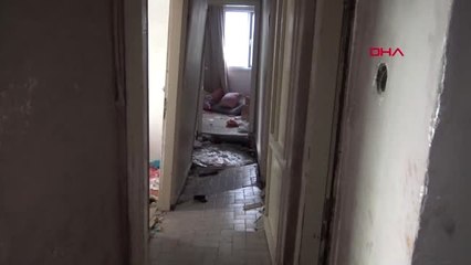 İSTANBUL- AVCILAR'DA MÜHÜRLENEN İKİ BİNADAN BİRİ YIKILDI