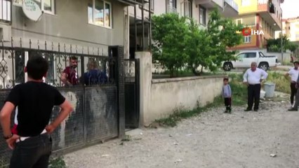 Çamaşır makinesi bomba gibi patladı