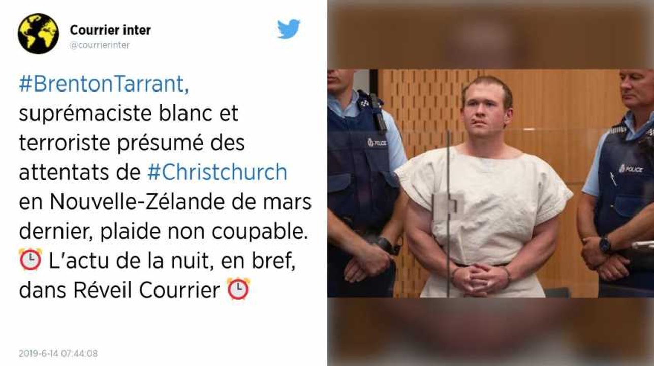 Nouvelle-Zélande. L’auteur présumé des attaques de Christchurch plaide non coupable