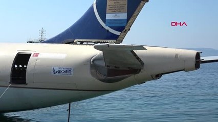 EDİRNE Dev yolcu uçağı, Saros Körfezi'ne batırılıyor-4