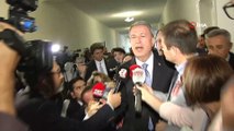 Milli Savunma Bakanı Hulusi Akar: “Gerekli çalışmalar yapılıyor. Herhangi bir sorun yok”