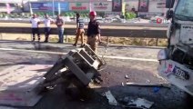 Tem otoyolu Kurtköy mevkiinde zincirleme trafik kazası: 1 yaralı