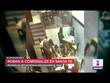 Asaltan a familia en un restaurante de Barrio Santa Fe | Noticias con Ciro Gómez Leyva