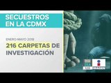 Aumentan casi al doble el número de secuestros en México en el mandato de López Obrado