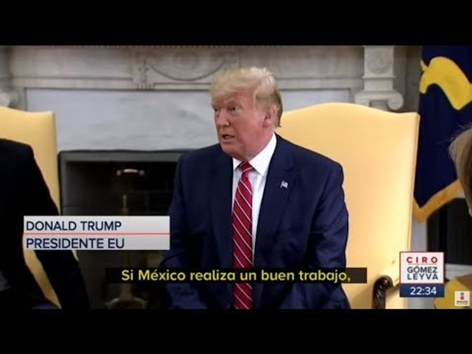 Amenaza Donald Trump a México con una fase dos "muy dura" | Noticias con Ciro Gómez Leyva