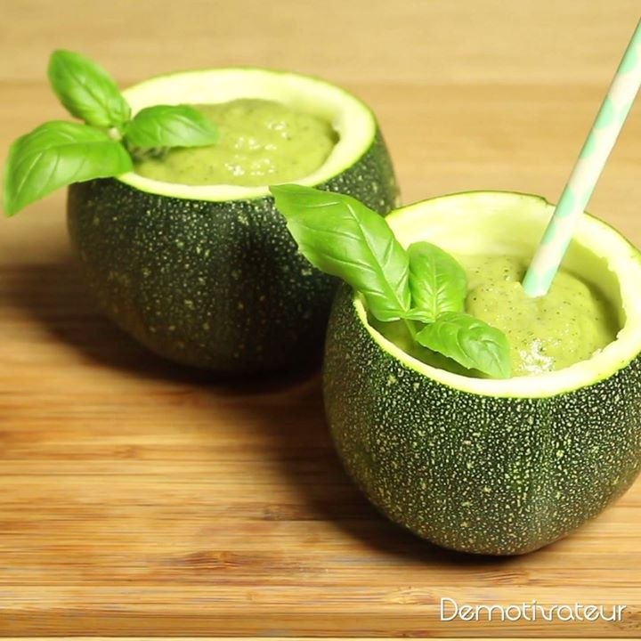 Gaspacho aux courgettes
